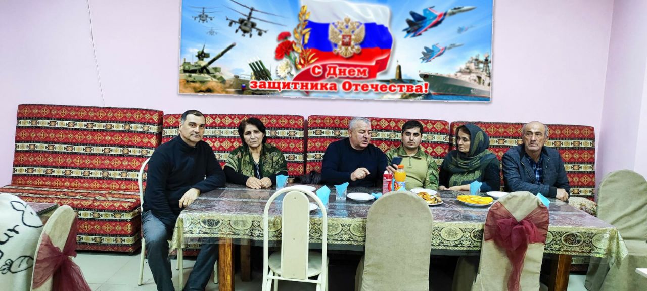 Встреча с участником СВО Назаралиевым  Н.Н.