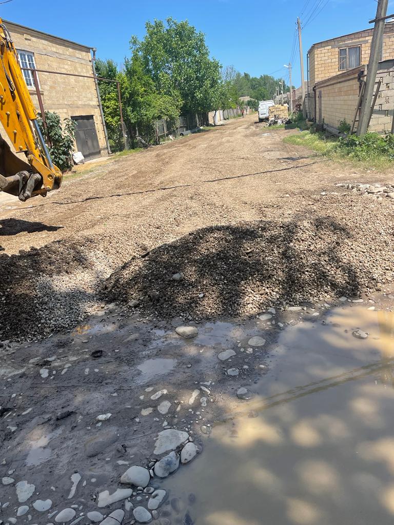 Ремонт улично-дорожного покрытия  улицы Ю.Андропова.